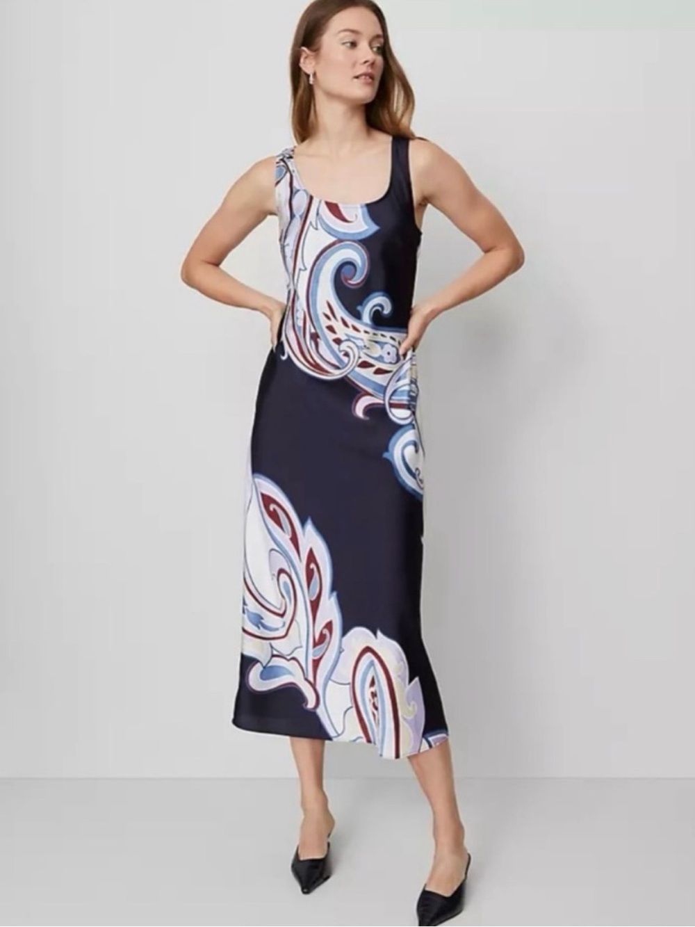 Ann Taylor Satin Slip Dress  - Never Worn - Size 6